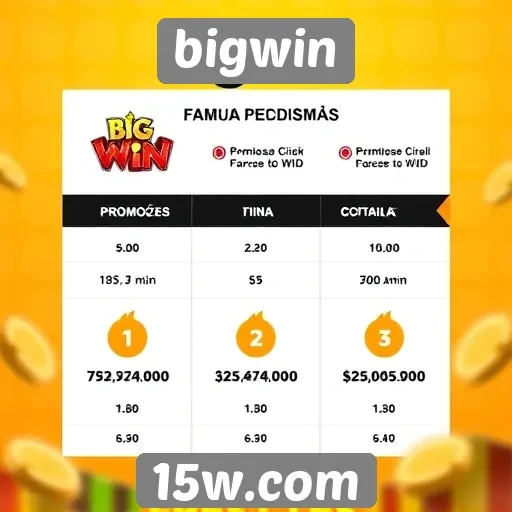 Promoções exclusivas no site Bigwin atraem jogadores